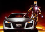 Audi R8 and Iron Man Details