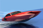 Audi R8 Vizualtech Catamaran