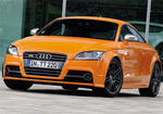 Audi TTS facelift in orange