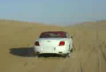 Bentley GTC cruising the dunes video
