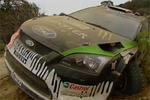 Block WRC Mexico crash video