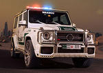 Brabus Mercedes G63 AMG Dubai Police Car