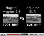 Bugatti Veyron vs. Mercedes SLR Video