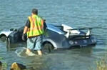 Video: Bugatti Veyron in lake