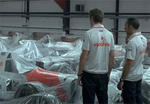Video: Button, Hamilton Visit McLaren F1 Garage