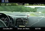 Corvette ZR1 Nurburgring Record Video