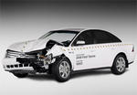 Crash tested Ford Taurus