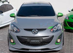 Custom Mazda2 in LA
