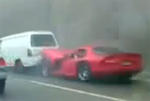 Dodge Viper live crash video