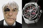 F1 Boss Blue Eye In Hublot Ad