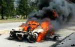 Video: Ferrari Enzo in flames