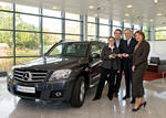 First Mercedes GLK delivered