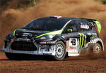 Video: Ken Block And Ford Fiesta WRC At SEMA 2010