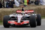 Hamilton to drive Senna McLaren F1 car