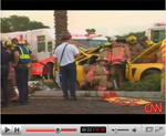 Hulk Hogan son crash site video
