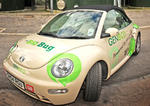 Human Waste Powered Volkswagen Beetle