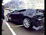 James Bond Aston Martin DBS Crash Video