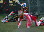 Karting Victory Lap Fail Video