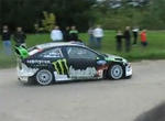 Video: Ken Block Crashes In WRC France Rally