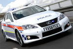 Lexus IS F police car