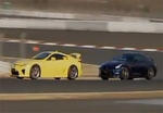 Video: Lexus LFA vs Nissan GT R vs Corvette ZR1 vs Porsche 911 GT2 RS