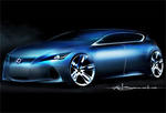 Lexus concept sketch