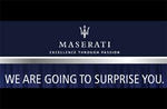 Maserati Surprise for 2008 Paris Motor Show