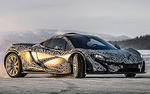 McLaren P1 On Snow