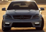 Mercedes C63 AMG Coupe Drifting Video