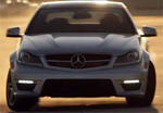 Mercedes C63 AMG Coupe Drifting Video
