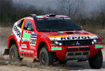 Mitsubishi in Central Europe Rally
