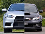 Mitsubishi Evo X vs 2008 Subaru Impreza STI Top Gear Review Video