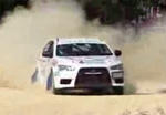 Mitsubishi Evo X on Gravel Video
