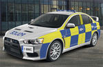 Mitsubishi Lancer Evolution X Police
