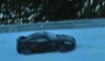Nissan GT R Nurburgring snow video