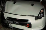 Video: Nissan GT R crash live