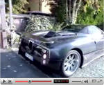 Pagani Zonda Prototype Spy Video