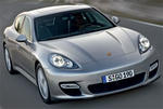Porsche Panamera ice driving video