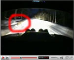 Rally Car hits Deer Video