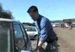 Video: Reporter Is Worst Car Thief Ever