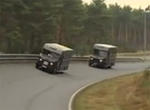 UPS racing truck
