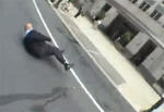 Video: Violent Bike Crash Ends Politely