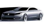 Volkswagen NMS sedan sketch