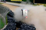 Volkswagen Racing Under Green Trailer