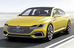 Volkswagen Sport Coupe GTE Previews Future Passat CC