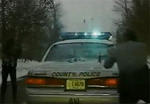 Video: Woman Steals Patrol Car From Cops