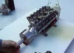 Worlds smallest V12 engine video