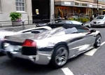Video: Chrome Lamborghini Murcielago LP640 Roadster