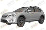 2012 Subaru Impreza XV Revealed Photos