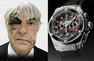 F1 Boss Blue Eye In Hublot Ad Photos
